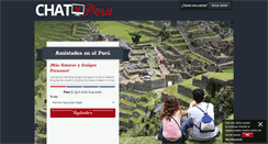 Desktop Screenshot of chatperu.net