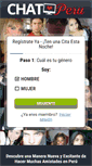 Mobile Screenshot of chatperu.net